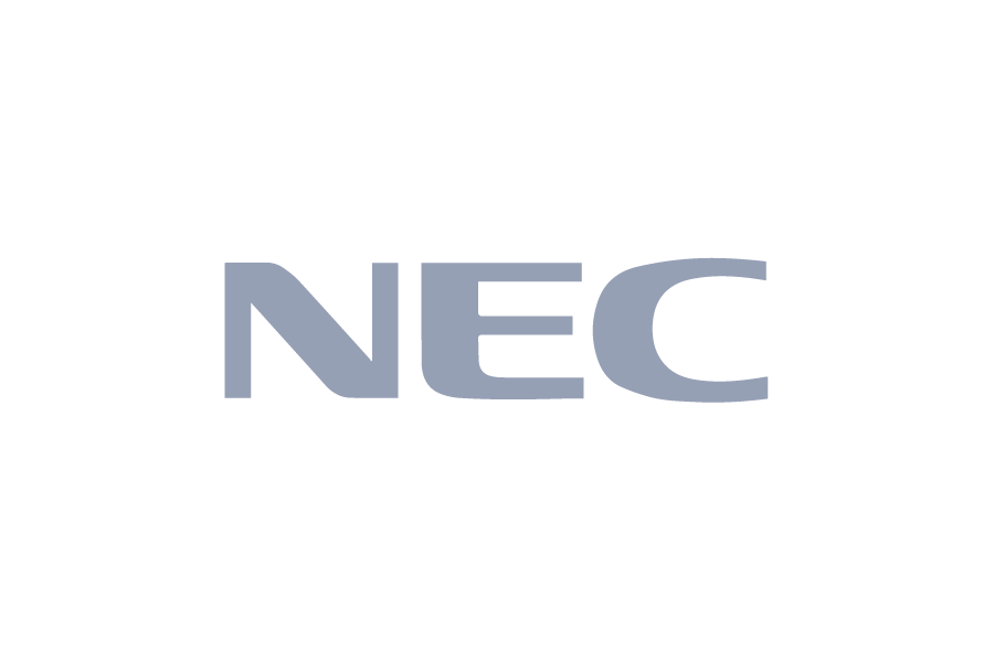 NEC Logo Grey